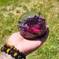 Resin Flower Sphere Keepsake – Custom Wedding & Memorial Floral Preservation Orb