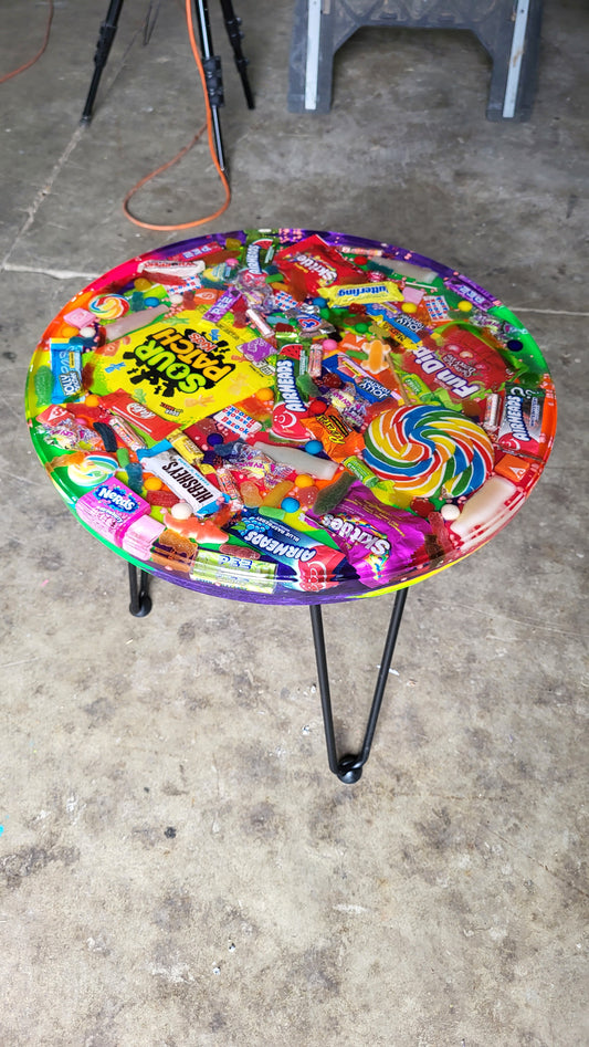 Candy Resin Table 18"