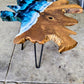 Live Edge Oceanscape Coffee Table
