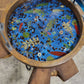 Floral Wood Tray