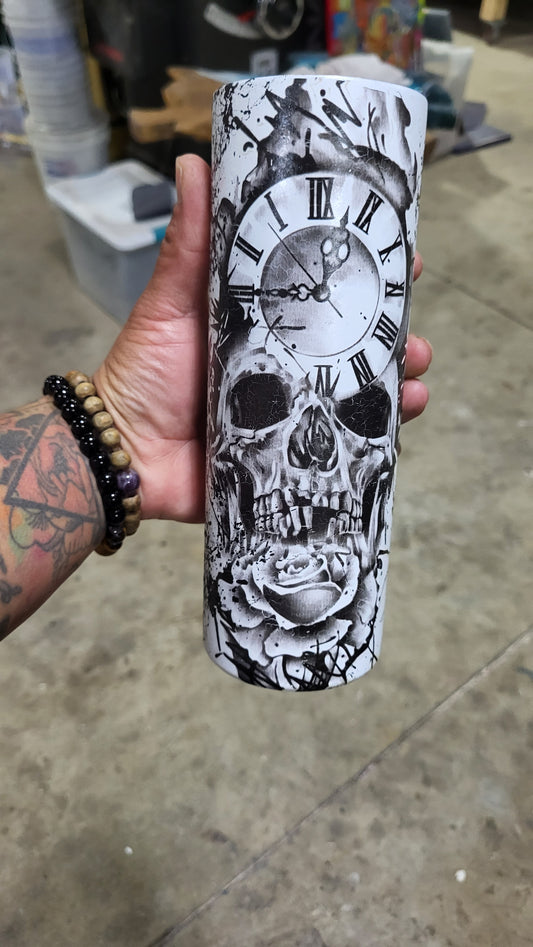 SKULL TUMBLER 20oz