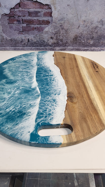 Ocean cutting board