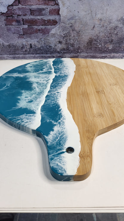 Ocean Cutting Board Round