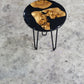 Black Olivewood plant stand/side table