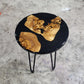 Black Olivewood plant stand/side table