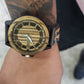 Skeleton Dial Wood Watch