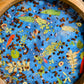 Floral Wood Tray