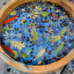 Floral Wood Tray