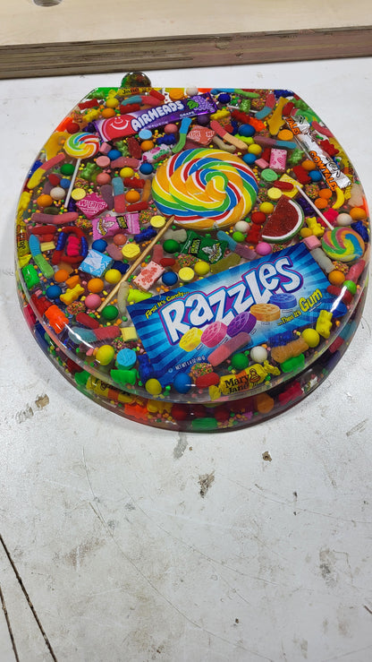 Candy Toilet seat / custom