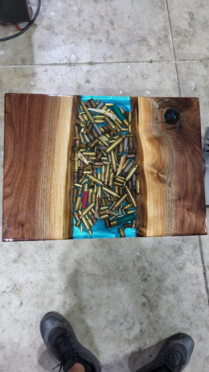 Deer Hunter Table/ Rustic Table