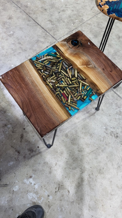 Deer Hunter Table/ Rustic Table