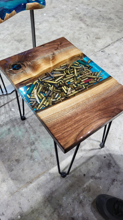 Deer Hunter Table/ Rustic Table