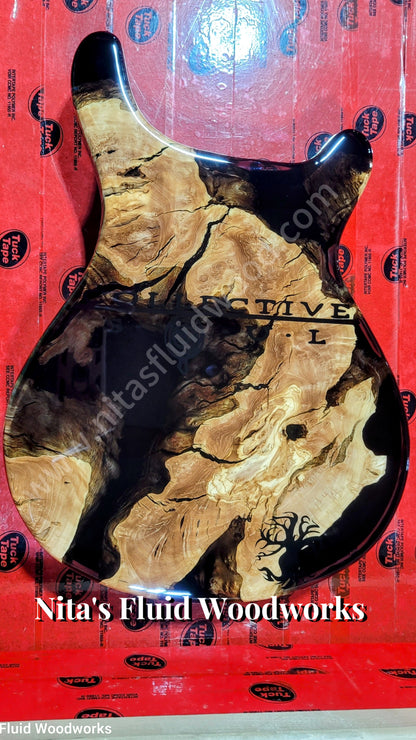 Resin Guitar Art
