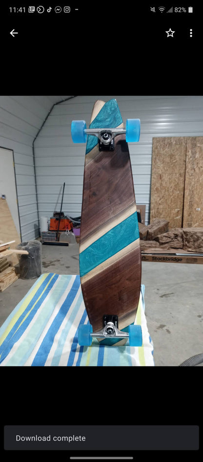 Epoxy River Longboard