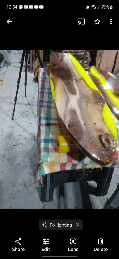 Epoxy River Longboard