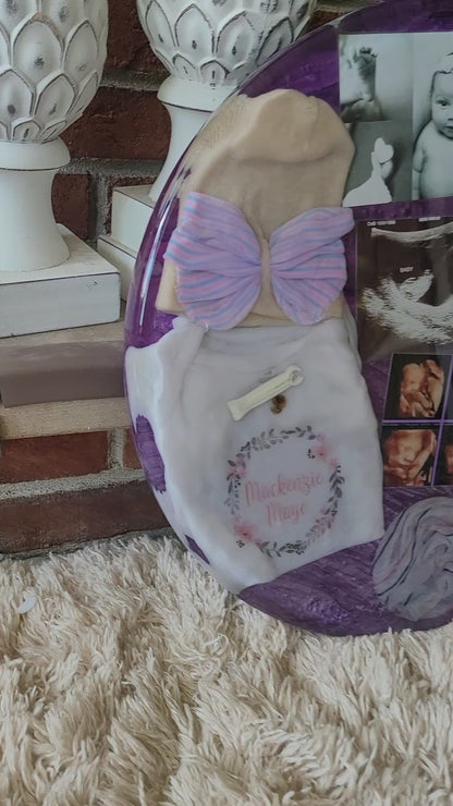 Newborn Baby Resin Keepsake – Preserve Your Baby’s First-Year Memories