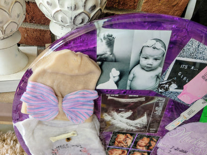 Newborn Baby Resin Keepsake – Preserve Your Baby’s First-Year Memories