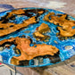 Round Petoskey Ocean/Lake Table