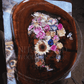 Live Edge Flower Preservation Round Table