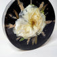 Wedding Floral Preservation- 7" Round/ wedding/funeral/ashes keepsake
