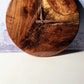 Bronze Resin Wood Clock