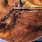 Bronze Resin Wood Clock
