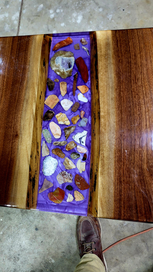 Purple Geode Table