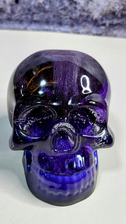 Amethyst Skull