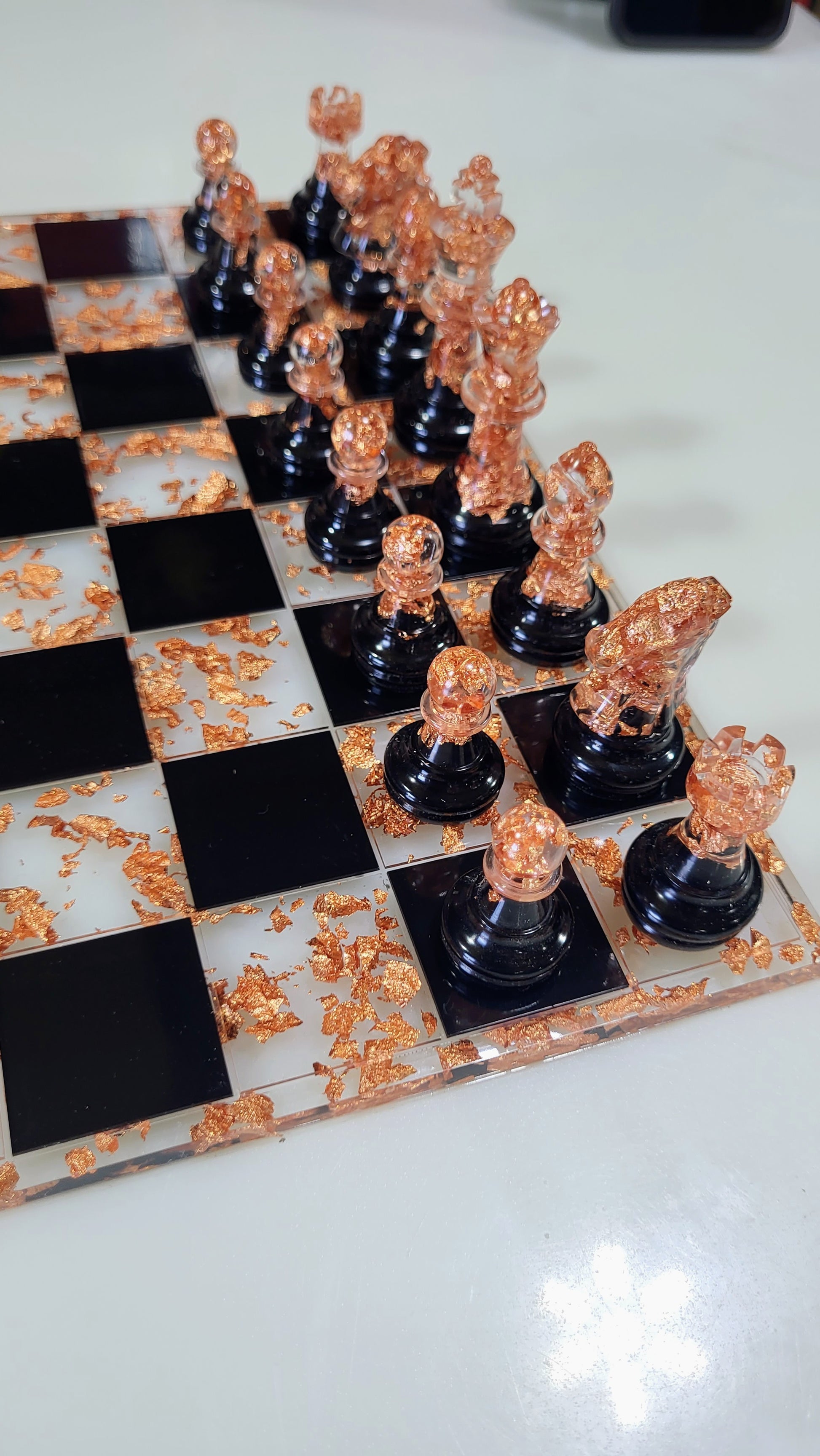 Chess Set Mountains Handmade Chess Board Personalized Chess 