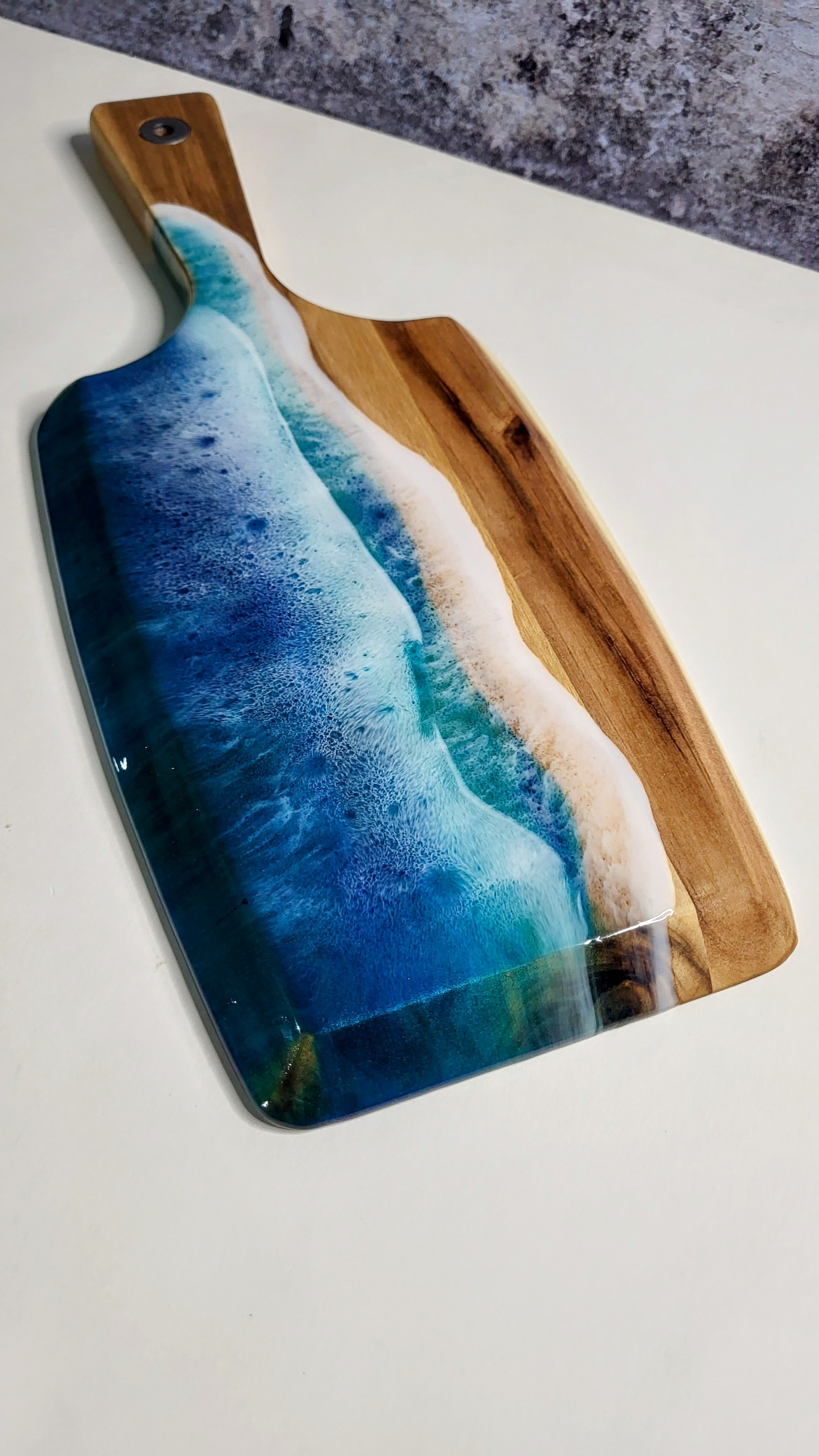 Personal Ocean Cutting Board – Nita's Fluid Woodworks