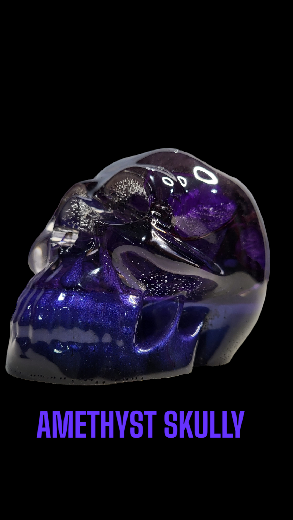 Amethyst Skull