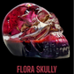 Flora Pink Skully