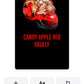 Candy Apple Red Skull
