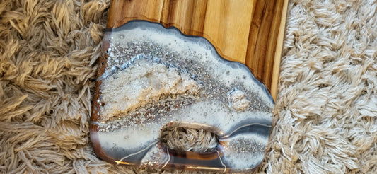 Grey Geode Charcuterie