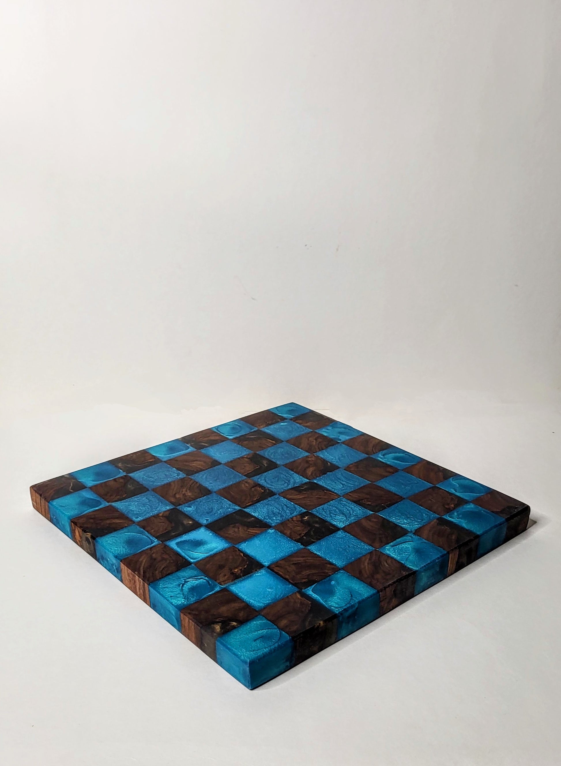 Resin Chess Board – Nita's Fluid Woodworks